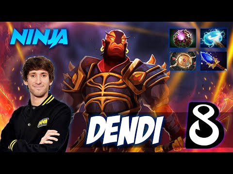 B8.Dendi Ember Spirit Ninja - Dota 2 Pro Gameplay [Watch & Learn]