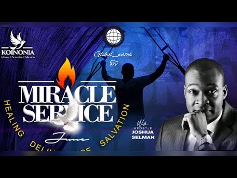 JUNE 2022 MIRACLE SERVICE WITH APOSTLE JOSHUA SELMAN| 26||06|2022||