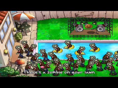 Plants vs. Zombies Mod Metal Slug of "Zombies on Your Lawn" End Credits Song PvZ