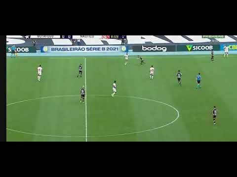 GOL DE JEAN CARLOS HOJE | BOTAFOGO 0X1 NÁUTICO | Gol do NÁUTICO