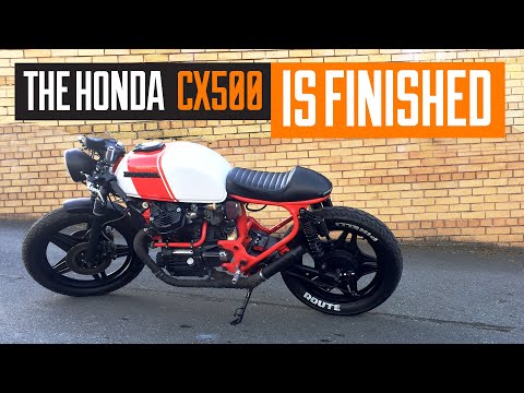Honda CX500 Cafe Racer Build 48 - The CX500 is complete