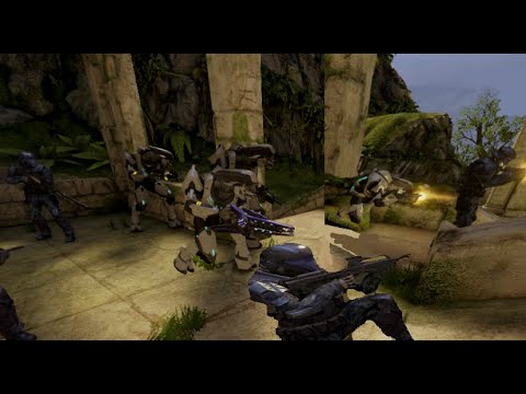 Delta Halo with Ultra Elite Allies | Halo 2 Anniversary Mod