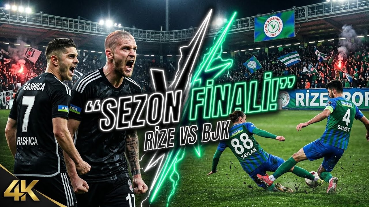 BEŞİKTAŞ SEZONU KAPATIYOR! 🦅 | Rizespor - BJK FC26 Simülasyon