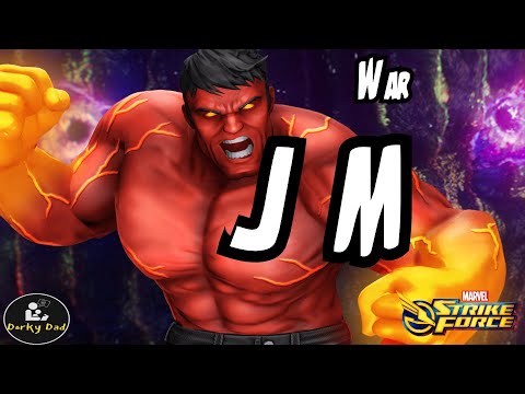 Cosmic Crucible Gameplay - Learning The Hard Way Where To Put Gamma - Marvel Strike Force