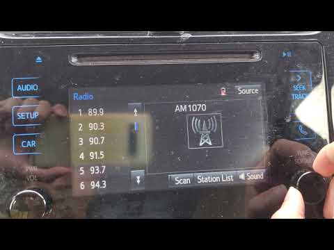 AM Radio Bandscan in D'Iberville, Mississippi