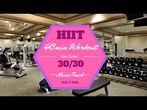 HIIT MUSIC TRACK – 30/30, 40mins – PLUS VOICE PROMPTS