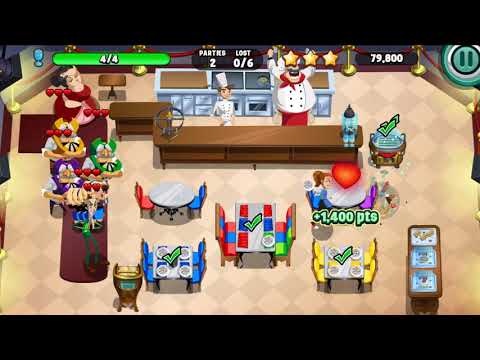 2018 Diner Dash Le Gordon Bleu level  99