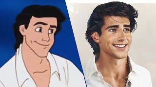 10 PRINCIPES DISNEY COMO PERSONAS REALES!!