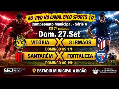 7ª RODADA - SÉRIE A 2026 - AUGUSTINÓPOLIS/TO - 27/09/26