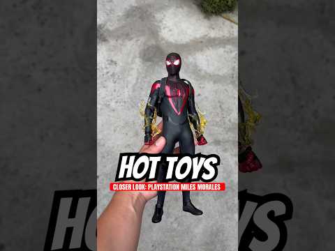 Hot Toys Closer look: PlayStation Spider-Man - Miles Morales #spiderman #marvel #milesmorales