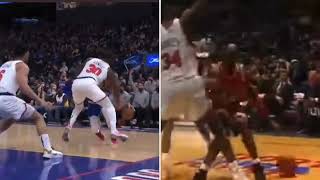 [高光] Curry昨對戰尼克重現MJ經典鏡頭