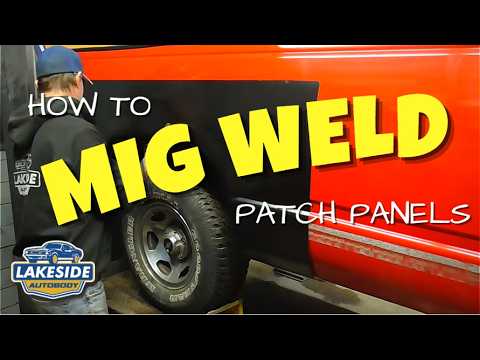 How to MIG Weld Wheel Arch Rust Repair Panels