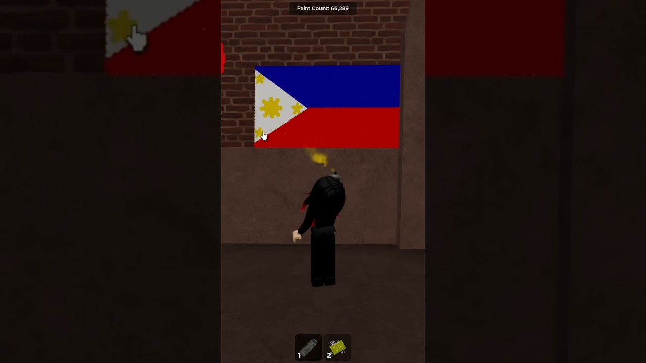 DRAWING PHILIPPINES 🇵🇭 FLAG & COMING BACK LATER #roblox #philippines