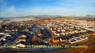 preview picture of video 'January Thaw - Kalispell, MT. Blade 350 QX quadcopter'