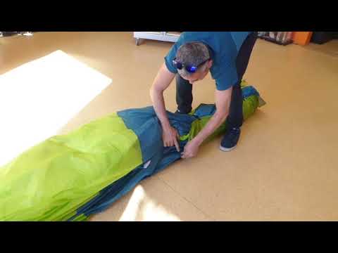 Compress-tube bag light Paratroc