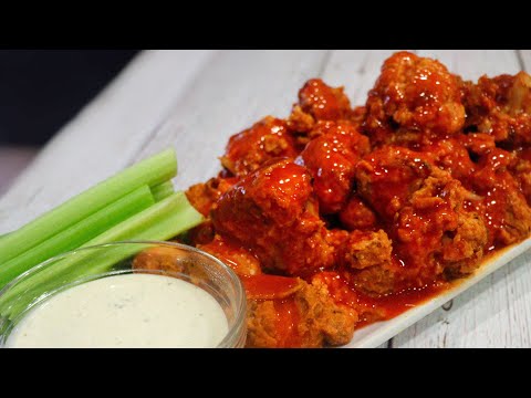 Buffalo Cauliflower Wings Airfryer Recipe | Airfryer Recipes | Instant pot recipes | Cauliflower