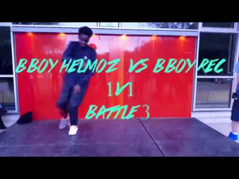 DMUM #3 : OUTSIDE FIESTA - 1V1/BATTLE 3 - BBOY HELMOZ VS BBOY REC [24.06.17]