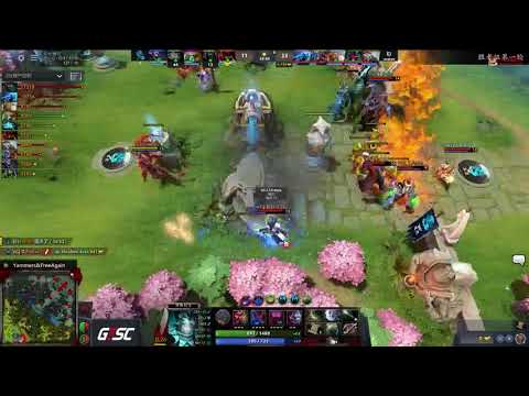 DOTA2 GESC Newbee vs VGJ T G02：teamfight moments 04