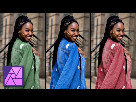 How to Change Colors in Affinity Photo