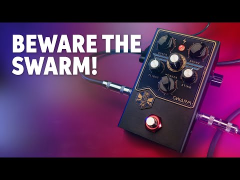 beetronics swarm fuzz ハーモナイザーファズ Beetronics FX Swarm Fuzz Harmonizer Pedal | Sweetwater