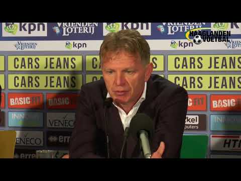 Fons Groenendijk na ADO Den Haag - Sparta (23-09-2017)