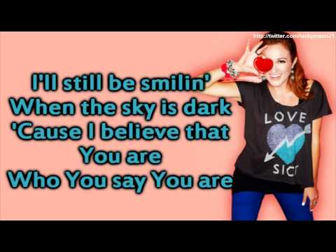 Britt Nicole - Who You Say You Are (Lyrics On Screen Video HD) New Christian Music Pop 2012
