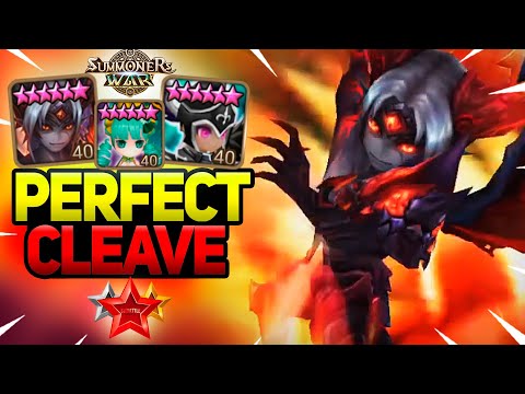 PERFECT Cleave Team with MASS AoE DD's in Summoners War
