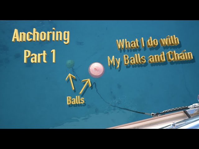 Drop That Hook Part 1, Just a bit about anchoring skills - Tips on Tuesday