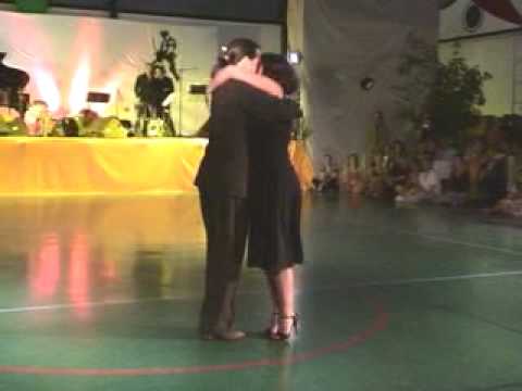  Melina Sedó  and  Detlef Engel  are  dancing  to  the  tango  "  Corazon  "  by  Carlos di Sarli