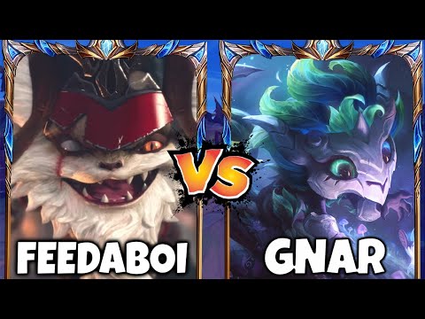 When A Challenger Kled Meets Gnar...