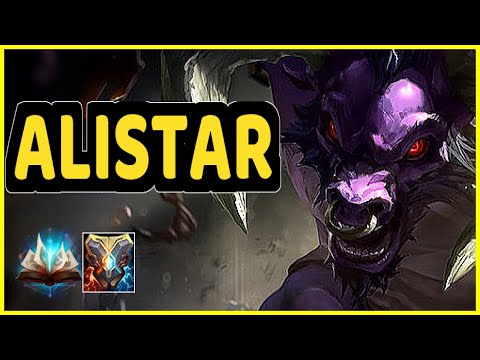 ALISTAR VS MAOKAI SUPPORT GAMEPLAY MASTER I