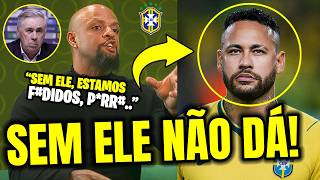 🚨 FELIPE MELO MANDOU A REAL SOBRE NEYMAR NA SELEÇÃO