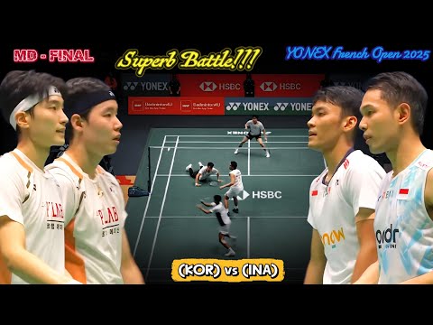 Superb Battle!!! "Kim/Seo" go the distance against "Alfian/Fikri" | Final Badminton YFO25