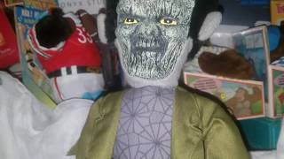 Halloween hopping Frankenstein