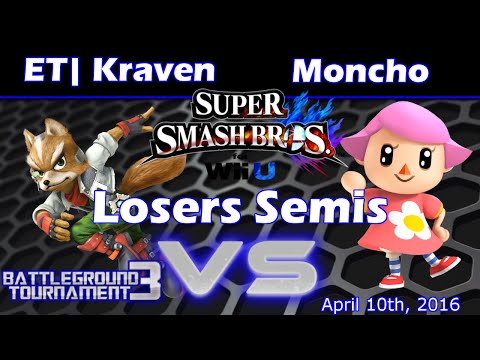 [BG#3] Smash 4 - Top 4 LS - ET| Kraven (Fox) VS Moncho (Villager)