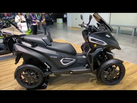 Qooder New Euro 5+ 2025 Walkaround   EICMA 2024