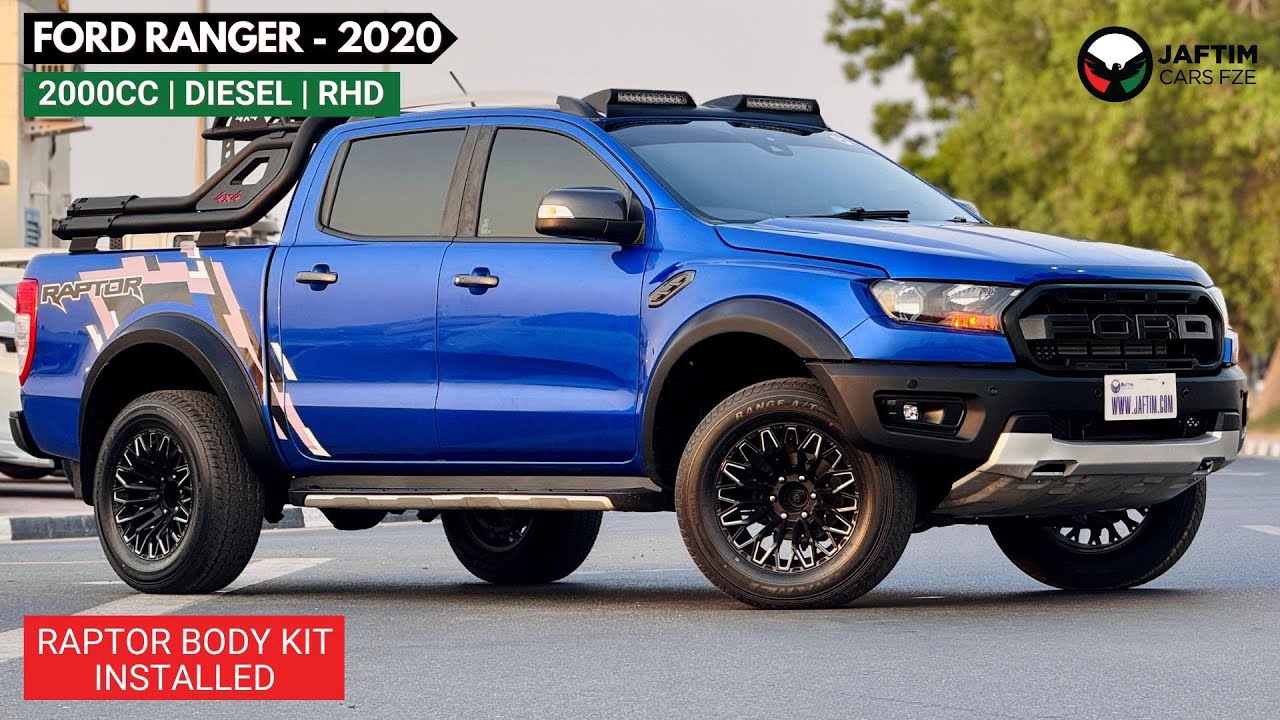 Ford Ranger (RAPTOR BODY KIT INSTALLED | 2.0L DIESEL ENGINE | AT | BACK CAMERA | RHD video
