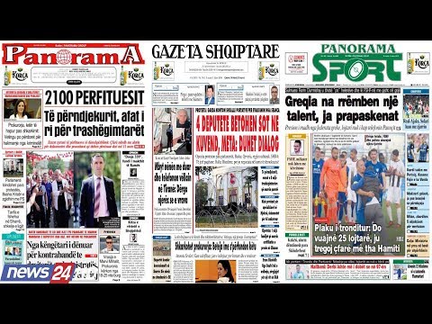 5 mars, 2019  "Shtypi i dites" në News24 - "Koha për t'u zgjuar" nga Bashkim Hoxha