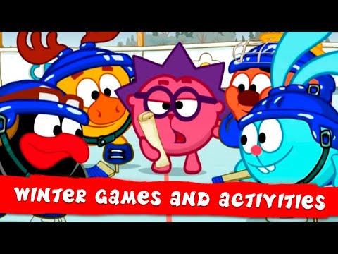 KikoRiki 2D | Best episodes about Winter Games and Activities ❄️ | Cartoon for Kids