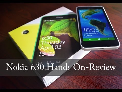 Nokia Lumia 630 Dual Sim running on Windows Phone 8.1 Unboxing & Hands On Review!