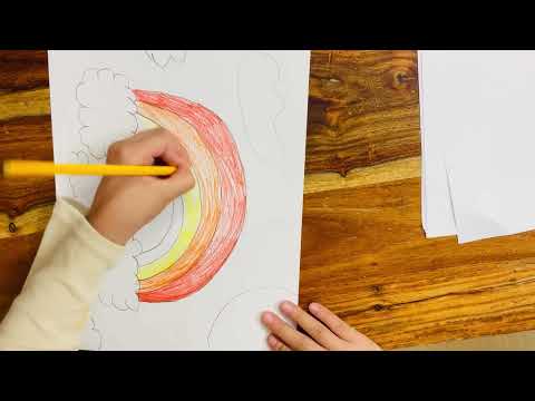 HOW TO DRAW A RAINBOW 如何画彩虹