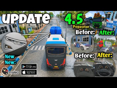 Biggest Bus Simulator Indonesia Update 4.5 - Full New Changelog and Additions