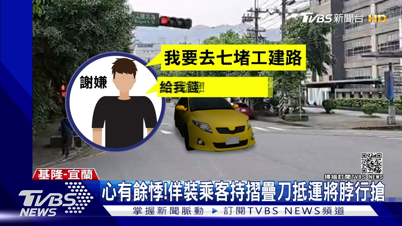 珍珠奶茶還沒喝完就遭逮 佯裝乘客行搶小黃逃宜蘭遭逮