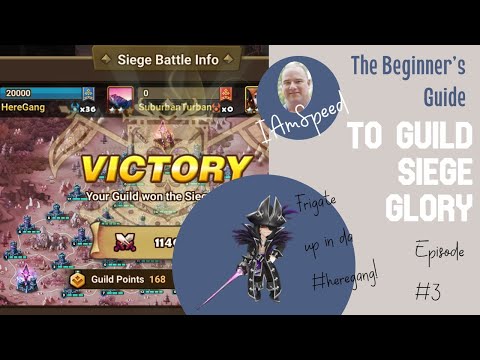 Episode 3 - Resources to learn about guild siege - Beginner's Guide to Guild Siege Glory
