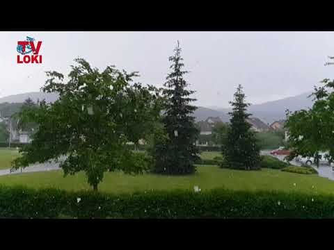 Tuča u Otočcu 18.05.2018.