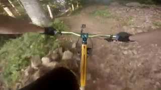 Горки байк-парк, роза хутор июль 2015