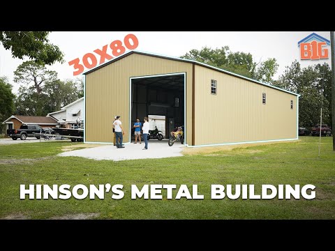 30x80 Hinson's Metal Building under 30k?