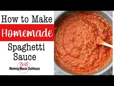 Easy Homemade Spaghetti Sauce