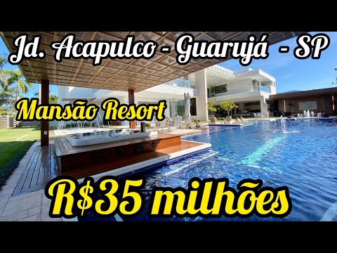 Mansão Resort! A mais bela e luxuosa casa do Acapulco