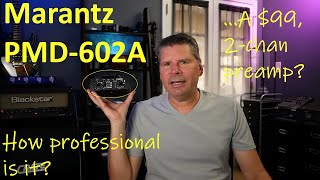 Video thumbnail for Marantz PMD-602A Review by Affordable Tech Solutions